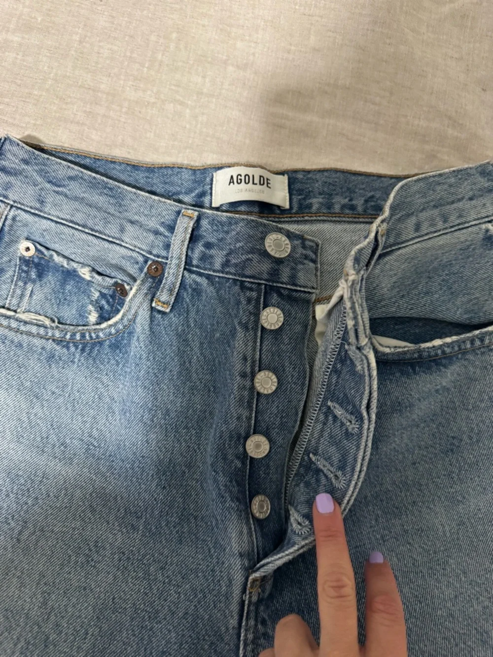 Agolde Riley jeans - Picture 8 of 9